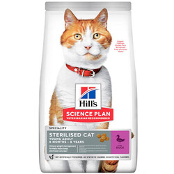 Hills - Hills Sterilised Kısırlaştırılmış Ördekli Kedi Maması 10 Kg 