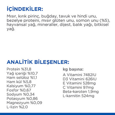 Hills Sterilised Kısırlaştırılmış Somonlu Kedi Maması 10 Kg