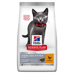 Hills - Hill's Sterilised Kitten Kısırlaştırılmış Tavuklu Yavru Kedi Maması 1,5 Kg