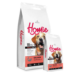 Homie - Homie Pro27 Düşük Tahıllı Somonlu Köpek Maması 12 + 3,75 Kg (Toplam 15,75 Kg)