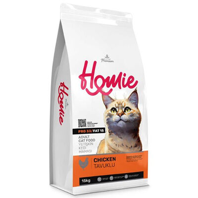 Homie Pro33 Tavuklu Yetişkin Kedi Maması 15 Kg