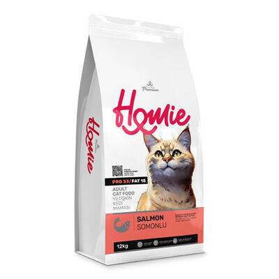 Homie Somonlu Yetişkin Kedi Maması 12 Kg