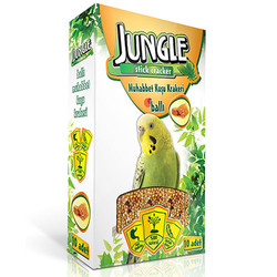 Jungle - Jungle Ballı Muhabbet Kuşu Krakeri (10'lu Paket) - 10 x 30 Gr