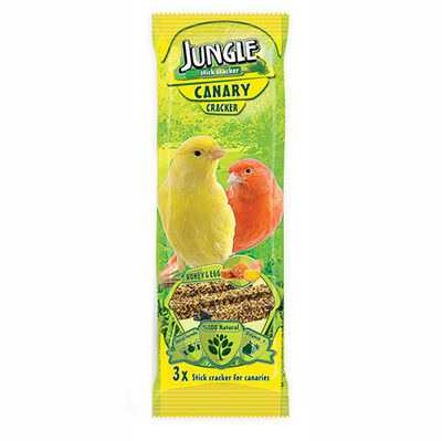 Jungle Ballı ve Yumurtalı Kanarya Krakeri (3'lü Paket) - 3 x 35 Gr