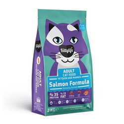 Kittylife - Kittylife Somonlu Kedi Maması 2 Kg