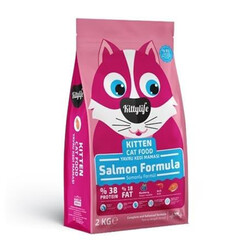 Kittylife - Kittylife Kitten Somonlu Yavru Kedi Maması 2 Kg