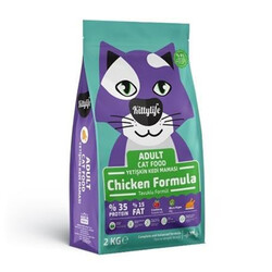 Kittylife - Kittylife Tavuklu Kedi Maması 2 Kg