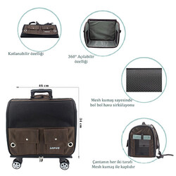 Lepus Travel Bag Gri - Thumbnail