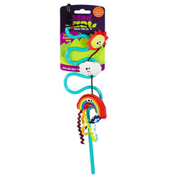 Mad Cat - Mad Cat Rainbow Chaser Kedi Otlu ve Matatabili Oyuncaklı Kedi Oltası