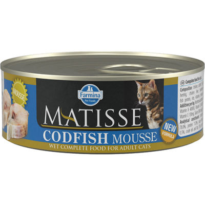 Matisse Codfish Mousse Morina Balıklı Kedi Konservesi 85 Gr