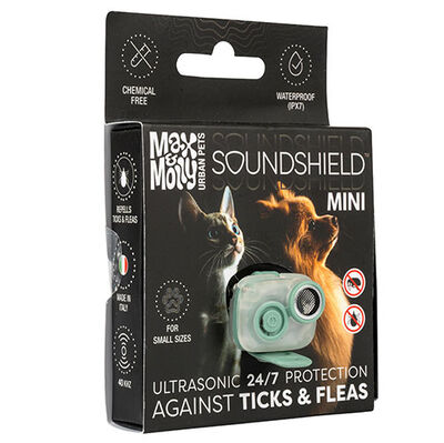 Max Molly Soundshield MINI Ultrasonik Pire ve Kene Kovucu Tasma (Jade)