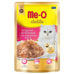 MeO - Me-O Delite Pouch Ton Balığı Ve Palamutlu Kedi Yaş Maması 70 Gr