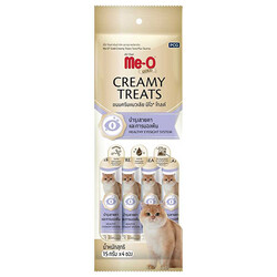 MeO - Me-O Gold Creamy Treats Ton Balıklı Ve Taurinli Ek Besin ve Kedi Ödülü 60 Gr ( 4 x 15 Gr )