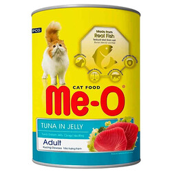 MeO - Me-O Jelly Jöle İçinde Ton Balıklı Kedi Konservesi 400 Gr