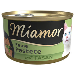 Miamor - Miamor Pastete Sülün Etli Yetişkin Kedi Konservesi 85 Gr