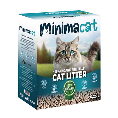 Minimacat Doğal Pelet Kedi Kumu 6,25 Lt