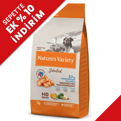 Natures Variety - Natures Variety Mini Küçük Irk Norveç Somonu Tahılsız Köpek Maması 7 Kg