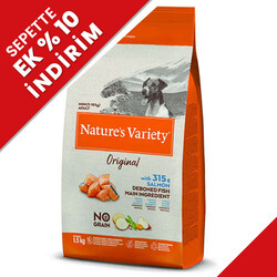 Natures Variety - Natures Variety Mini Küçük Irk Somonlu Tahılsız Köpek Maması 1,5 Kg