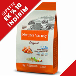 Natures Variety - Natures Variety Sterilised Somonlu Kısırlaştırılmış Kedi Maması 7 Kg 