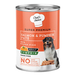 Chefs Choice - New Chefs Choice Pumpkin Pate Somon Balkabak ve Sebzeli Köpek Yaş Maması 400 Gr