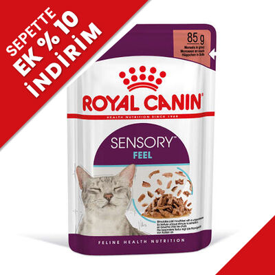 Royal Canin Sensory Feel Pouch Yaş Kedi Maması 85 Gr