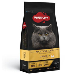 Paunchy - Paunchy Chicken Tavuk Etli Kedi Maması 15 Kg