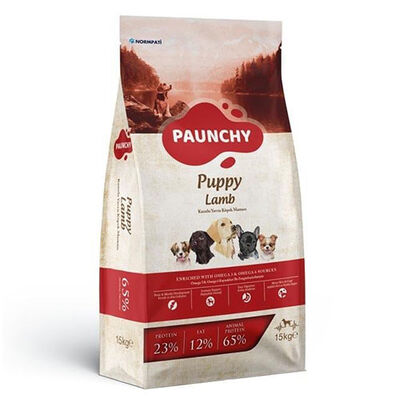 Paunchy Puppy Kuzu Etli Yavru Köpek Maması 15 Kg