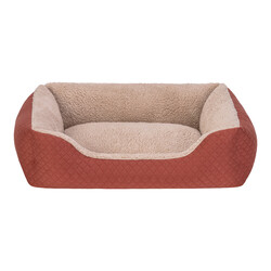 Pet Comfort - Pet Comfort Bravo Duo Kedi ve Köpek Yatağı Tarçın/Bej S 55x45cm