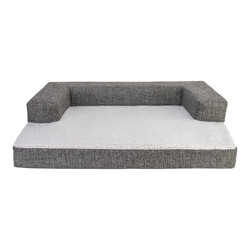 Pet Comfort - Pet Comfort Gloria Sofa Orthopedik Köpek Yatağı, Antrasit 70x53x8cm