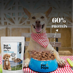 Pet Pops Freeze Dry Kuzu Ciğeri Köpek Ödülü 40 Gr - Thumbnail