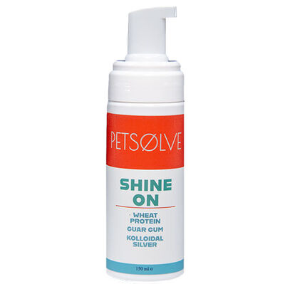 Petsolve Shine On Kuru Köpük Şampuanı 150 ML