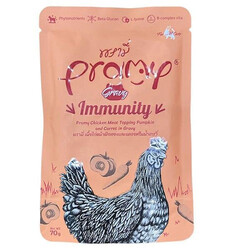 Pramy - Pramy Immunity Sos İçinde Tavuklu Bal Kabaklı Kedi Yaş Maması 70 Gr