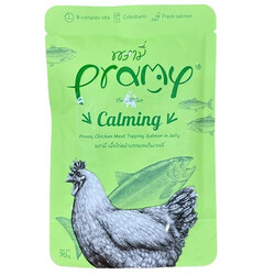 Pramy - Pramy Calming Jöle İçinde Somonlu ve Tavuklu Kedi Yaş Maması 70 Gr