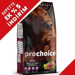 Pro Choice - Pro Choice Meat Etli Köpek Maması 12 Kg 