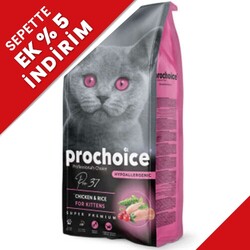 Pro Choice - Pro Choice Pro37 Kitten Tavuk Etli Yavru Kedi Maması 15 Kg