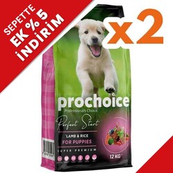 Pro Choice - Pro Choice Perfect Start Puppy Kuzu Etli Yavru Köpek Maması 12 Kg x 2 Adet