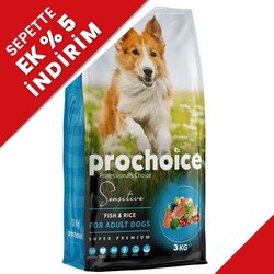 Pro Choice - Pro Choice Sensitive Balıklı Hassas Köpek Maması 3 Kg 