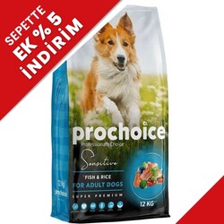 Pro Choice - Pro Choice Sensitive Balıklı Hassas Köpek Maması 12 Kg 