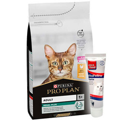 Pro Plan - Pro Plan Tavuk Etli Yetişkin Kedi Maması 10 Kg + Esca Food Vitamin Paste 100 ML