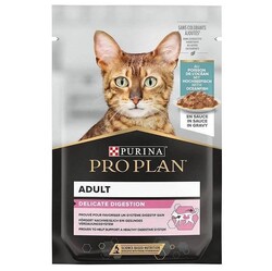 Pro Plan - Pro Plan Pouch Delicate Sos İçinde Okyanus Balıklı Kedi Yaş Maması 85 Gr