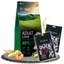 Profine - Profine Adult Lamb Kuzu Etli Hipo-Alerjenik Köpek Maması 12 Kg + 2 Adet Profine Ödül