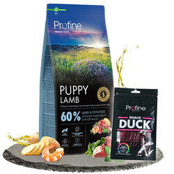 Profine - Profine Puppy Lamb Kuzu Etli Hipo-Alerjenik Yavru Köpek Maması 12 Kg + 1 Adet Profine Ödül