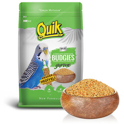 Quik - Quik Gurme Muhabbet Kuşu Yemi 500 Gr (Kraker Hediyeli)