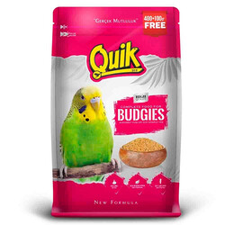 Quik - Quik Muhabbet Kuşu Yemi 400 Gr + 100 Gr (Toplam 500 Gr)