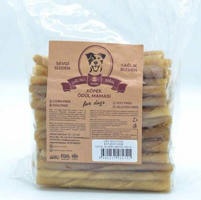 Rakun Naturel Burgu Sticks Köpek Ödülü 12 Cm - 100 lu Paket