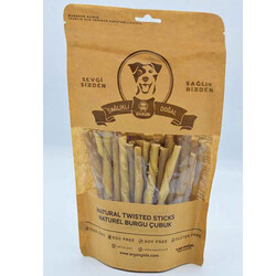 Rakun - Rakun Naturel Burgu Sticks Köpek Ödülü 12 Cm - 50 li Paket