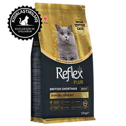 Reflex - Reflex Plus Hypoallergenic British Shorthair Özel Irk Kedi Maması 1,5 Kg