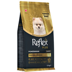 Reflex - Reflex Plus Hypoallergenic Puppy Pomeranian Özel Irk Yavru Köpek Maması 1,5 Kg