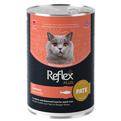 Reflex - Reflex Plus Pate Somonlu Kedi Konservesi 400 Gr