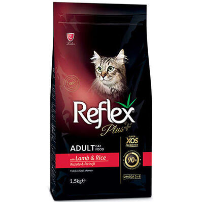 Reflex Plus Lamb Kuzu Etli Kedi Maması 1,5 Kg + 500 Gr